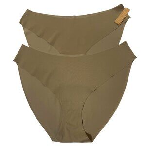 SKIMS Naked Bikini Brief Lot of 2 Desert Large